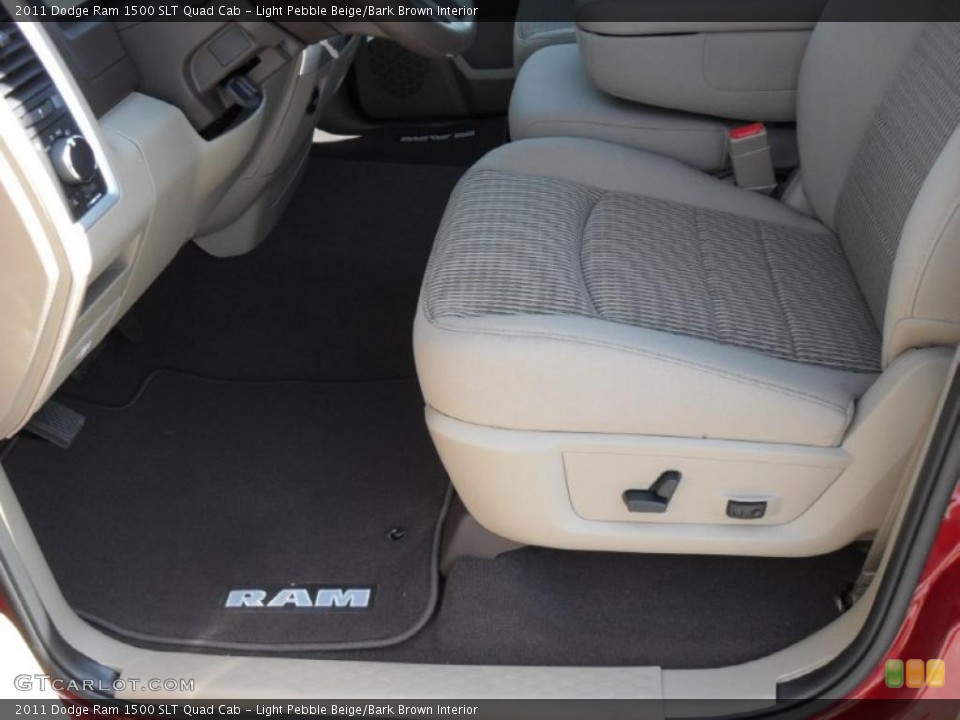 Light Pebble Beige/Bark Brown Interior Photo for the 2011 Dodge Ram 1500 SLT Quad Cab #47219333