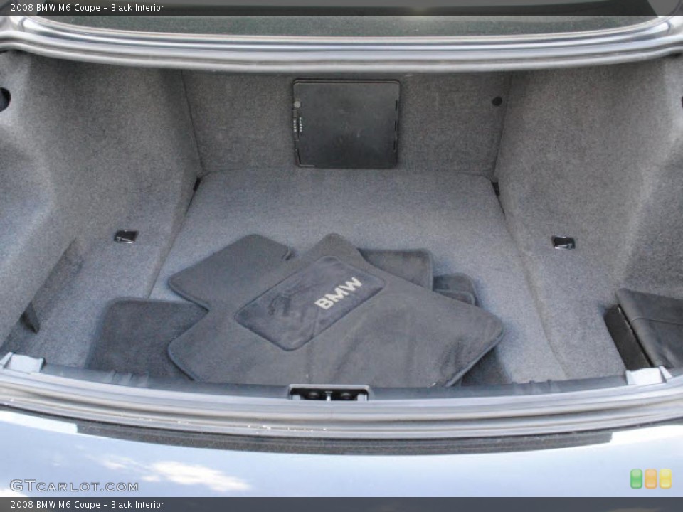 Black Interior Trunk for the 2008 BMW M6 Coupe #47220179