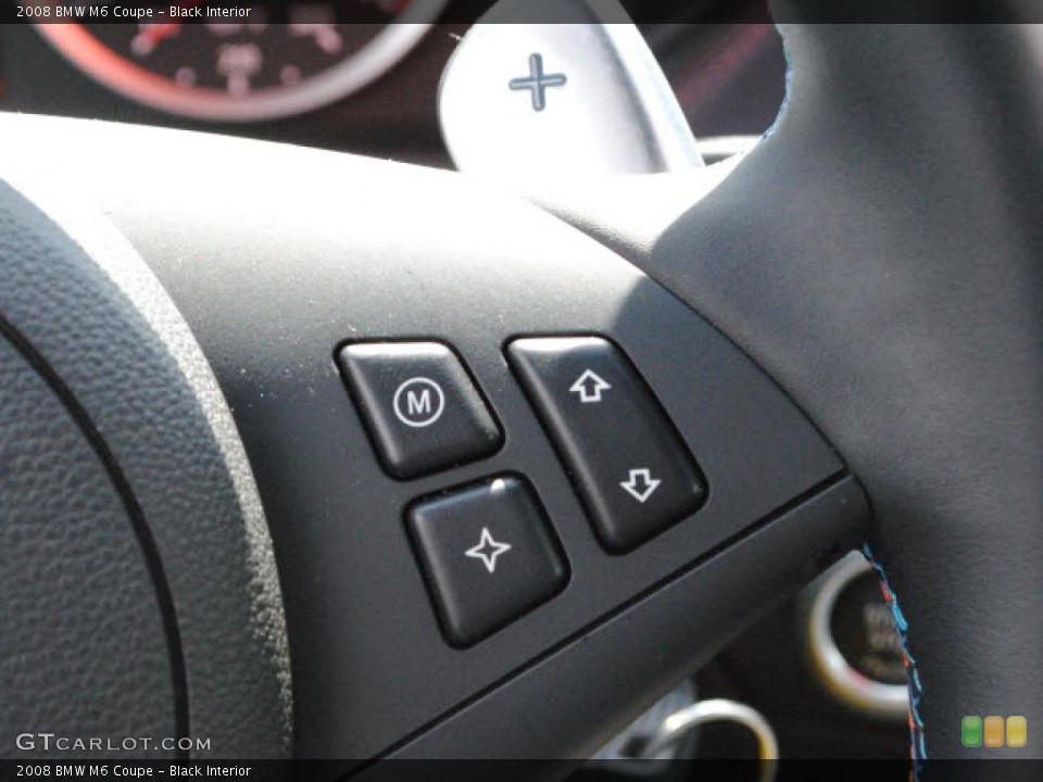 Black Interior Controls for the 2008 BMW M6 Coupe #47220272