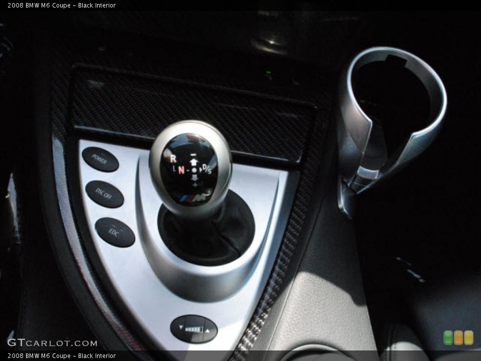 Black Interior Transmission for the 2008 BMW M6 Coupe #47220308