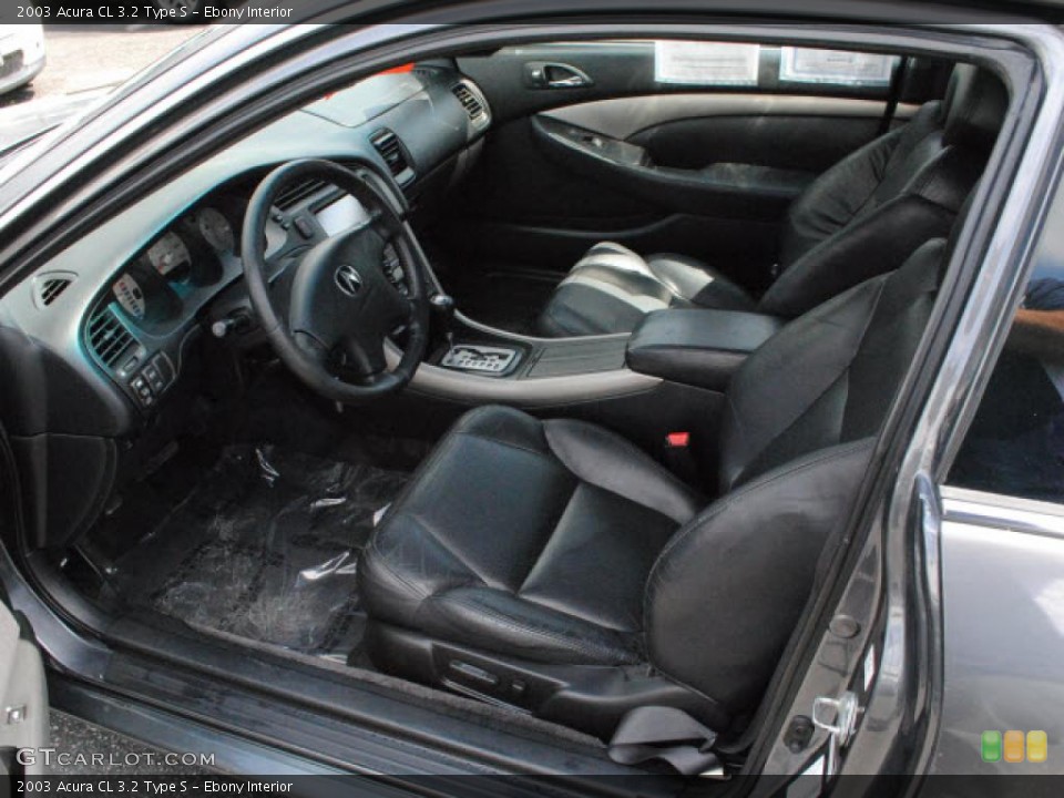 Ebony Interior Photo for the 2003 Acura CL 3.2 Type S #47221040