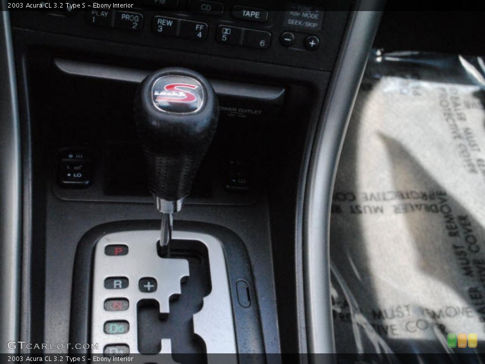 Ebony Interior Transmission for the 2003 Acura CL 3.2 Type S #47221211