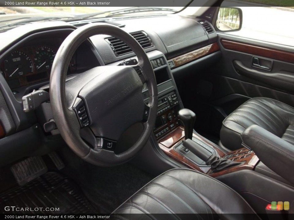 Ash Black 2000 Land Rover Range Rover Interiors