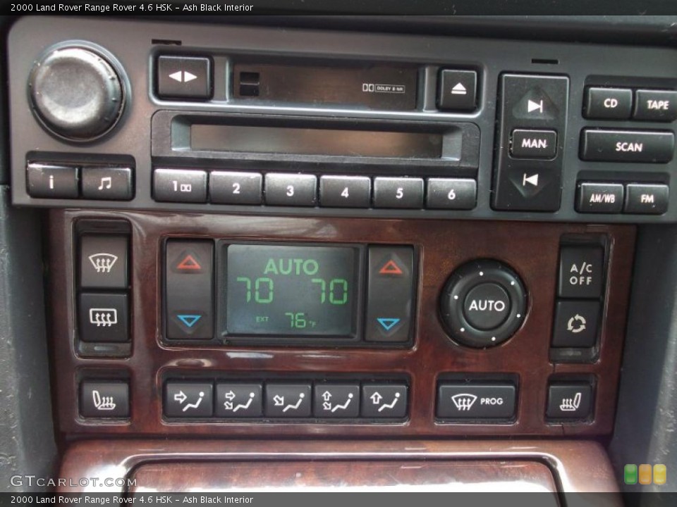 Ash Black Interior Gauges for the 2000 Land Rover Range Rover 4.6 HSK #47222330