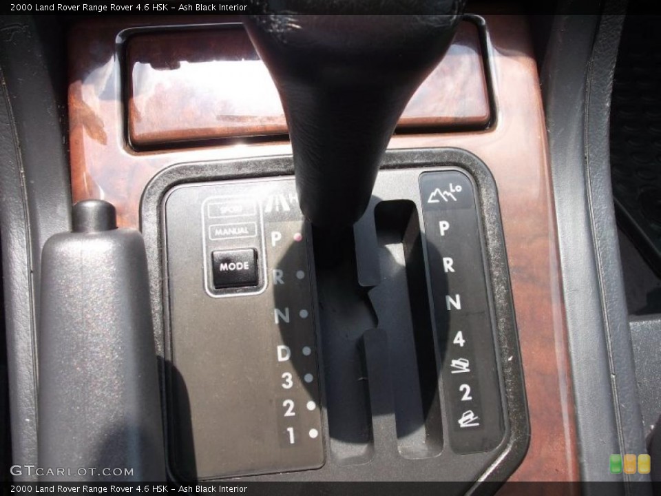 Ash Black Interior Transmission for the 2000 Land Rover Range Rover 4.6 HSK #47222345