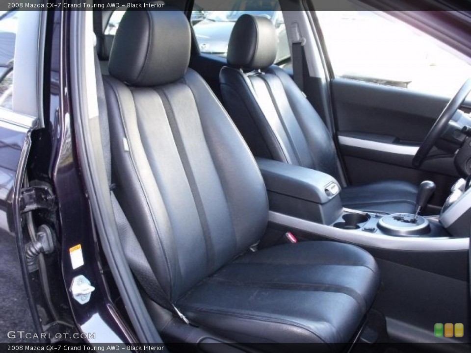 Black Interior Photo for the 2008 Mazda CX-7 Grand Touring AWD #47223215