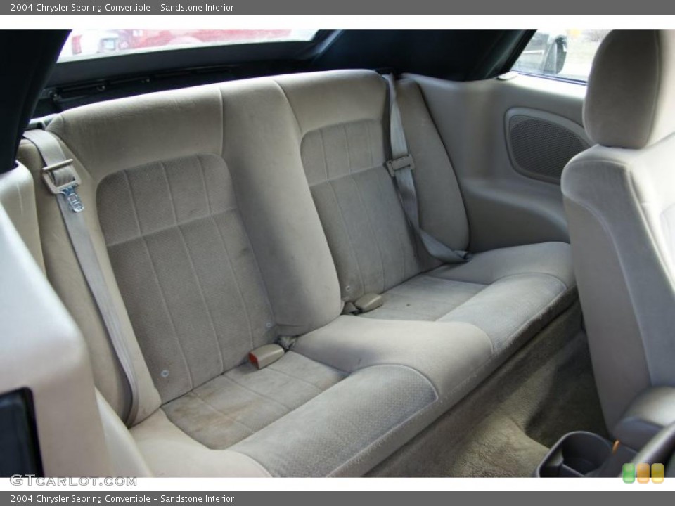 Sandstone Interior Photo for the 2004 Chrysler Sebring Convertible #47223233