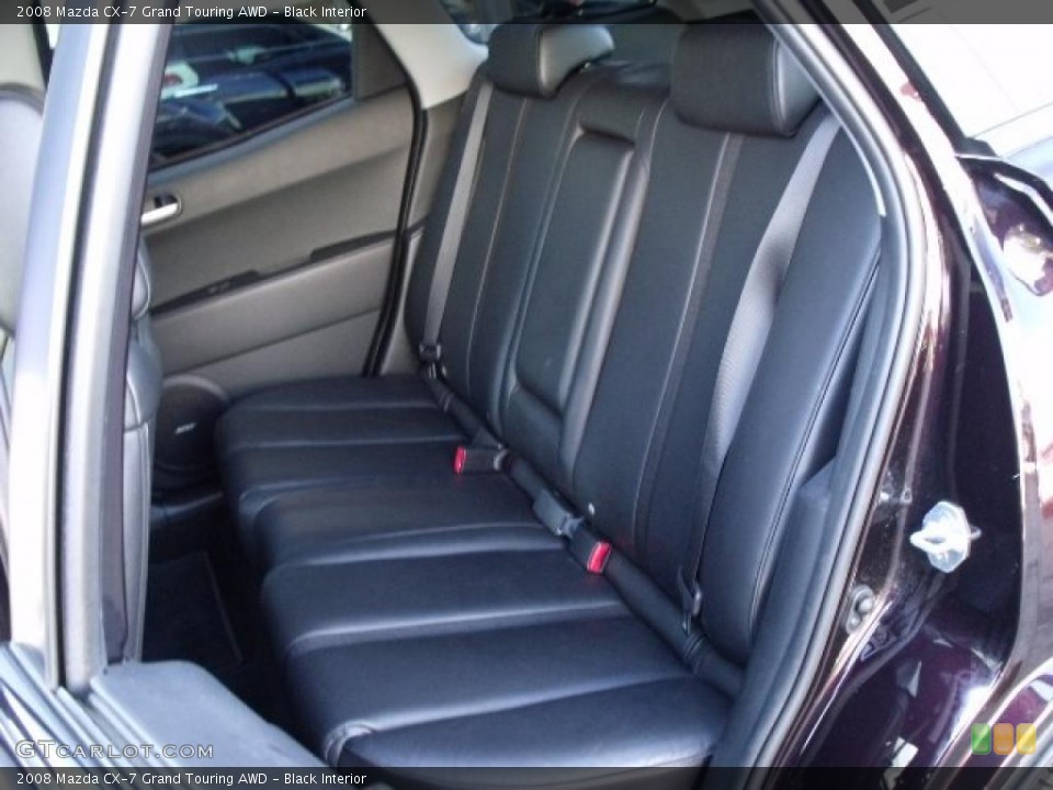 Black Interior Photo for the 2008 Mazda CX-7 Grand Touring AWD #47223287