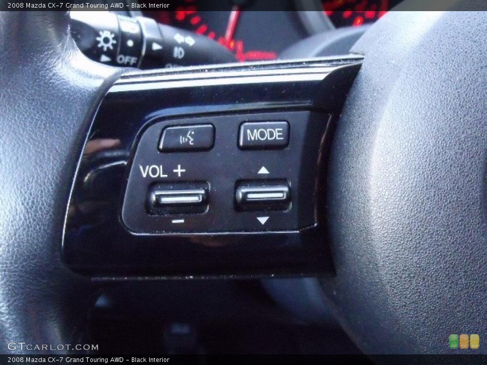 Black Interior Controls for the 2008 Mazda CX-7 Grand Touring AWD #47223365