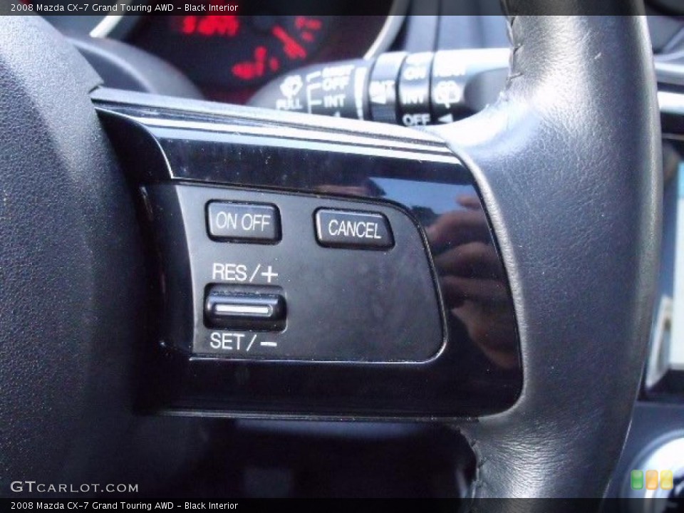 Black Interior Controls for the 2008 Mazda CX-7 Grand Touring AWD #47223377