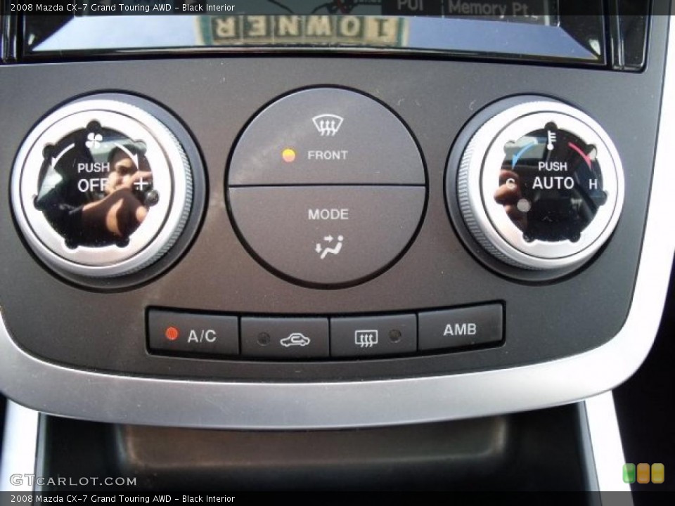 Black Interior Controls for the 2008 Mazda CX-7 Grand Touring AWD #47223497