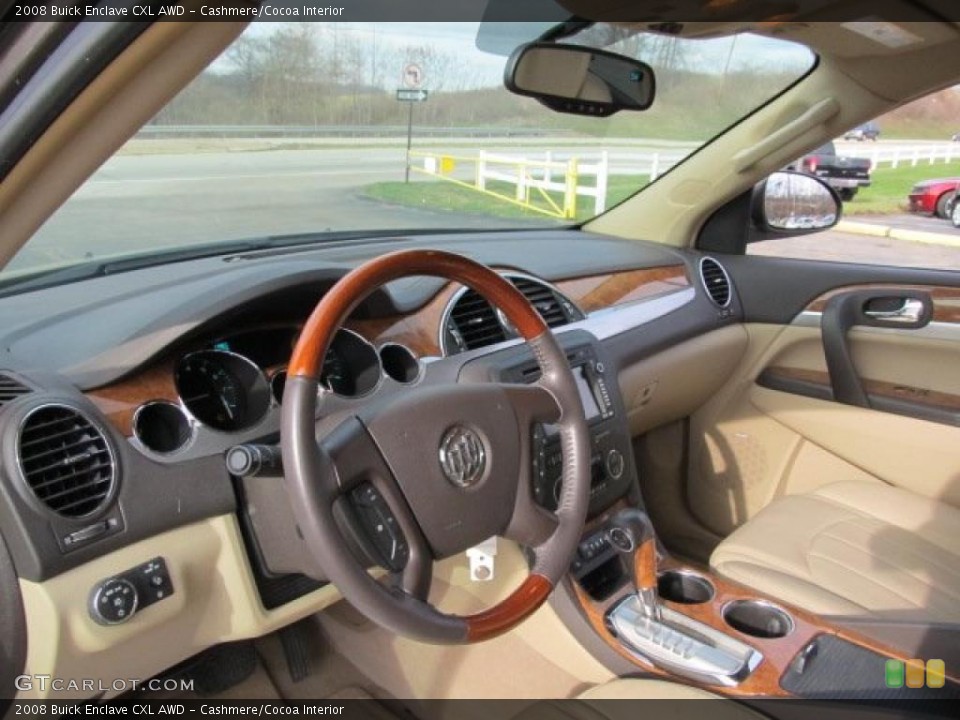 Cashmere/Cocoa Interior Prime Interior for the 2008 Buick Enclave CXL AWD #47223686