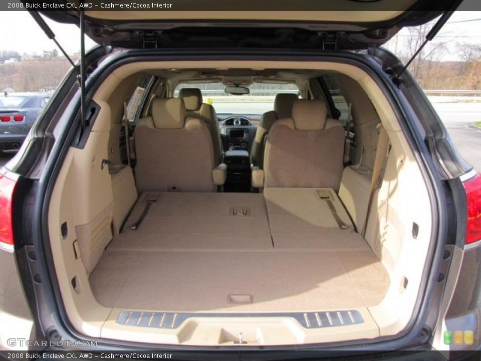 Cashmere/Cocoa Interior Trunk for the 2008 Buick Enclave CXL AWD #47223788