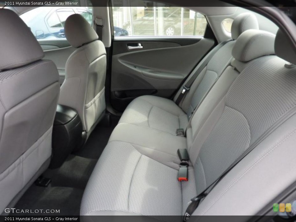 Gray Interior Photo for the 2011 Hyundai Sonata GLS #47225282