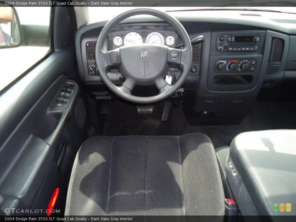 Dark Slate Gray Interior Dashboard for the 2004 Dodge Ram 3500 SLT Quad Cab Dually #47226116