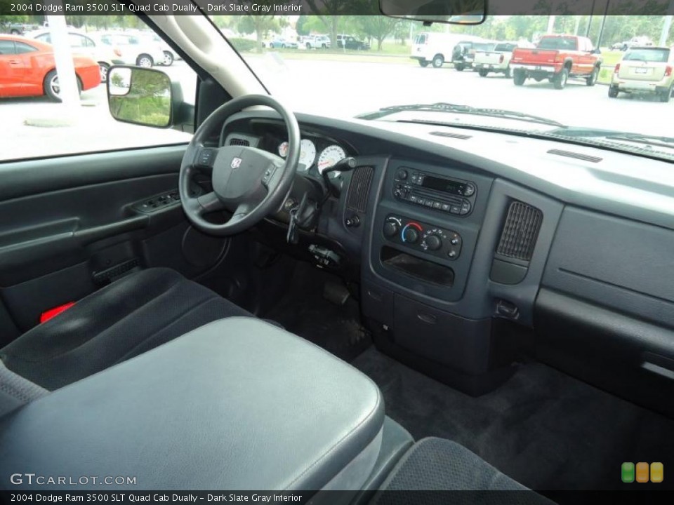 Dark Slate Gray Interior Dashboard for the 2004 Dodge Ram 3500 SLT Quad Cab Dually #47226233