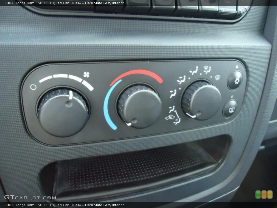 Dark Slate Gray Interior Controls for the 2004 Dodge Ram 3500 SLT Quad Cab Dually #47226470