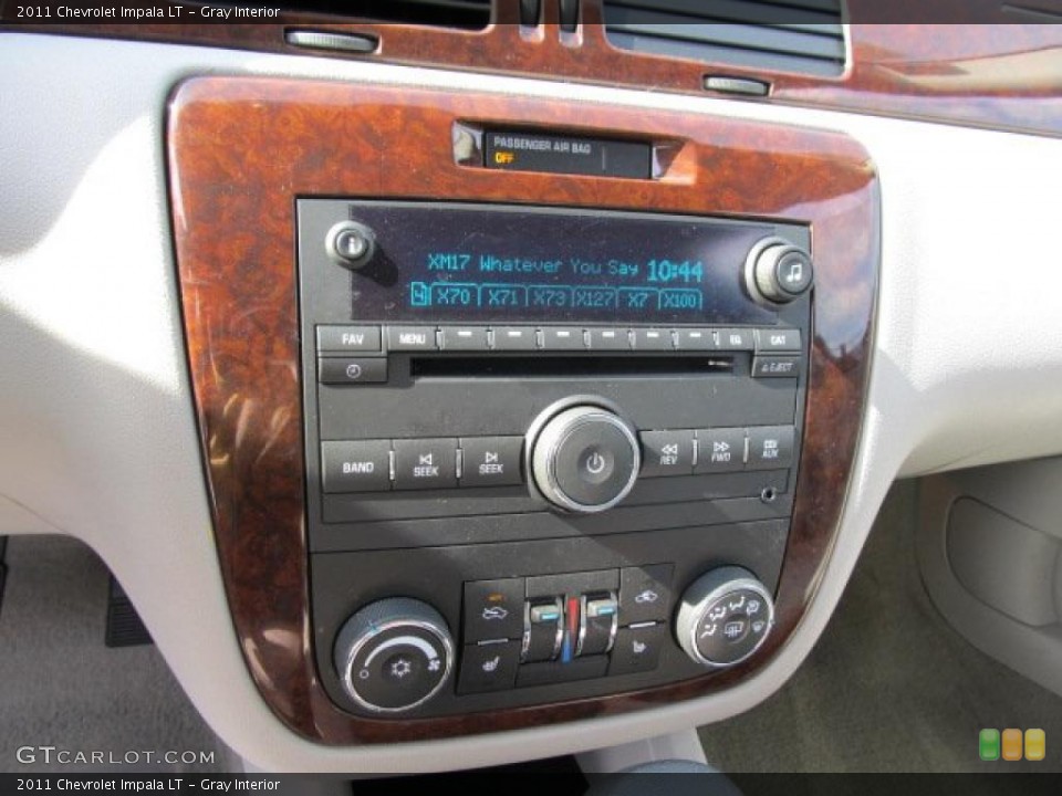 Gray Interior Controls for the 2011 Chevrolet Impala LT #47226791