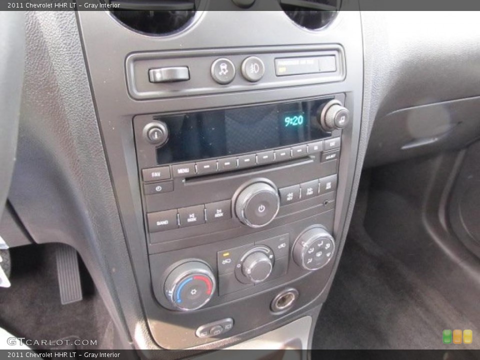 Gray Interior Controls for the 2011 Chevrolet HHR LT #47228495
