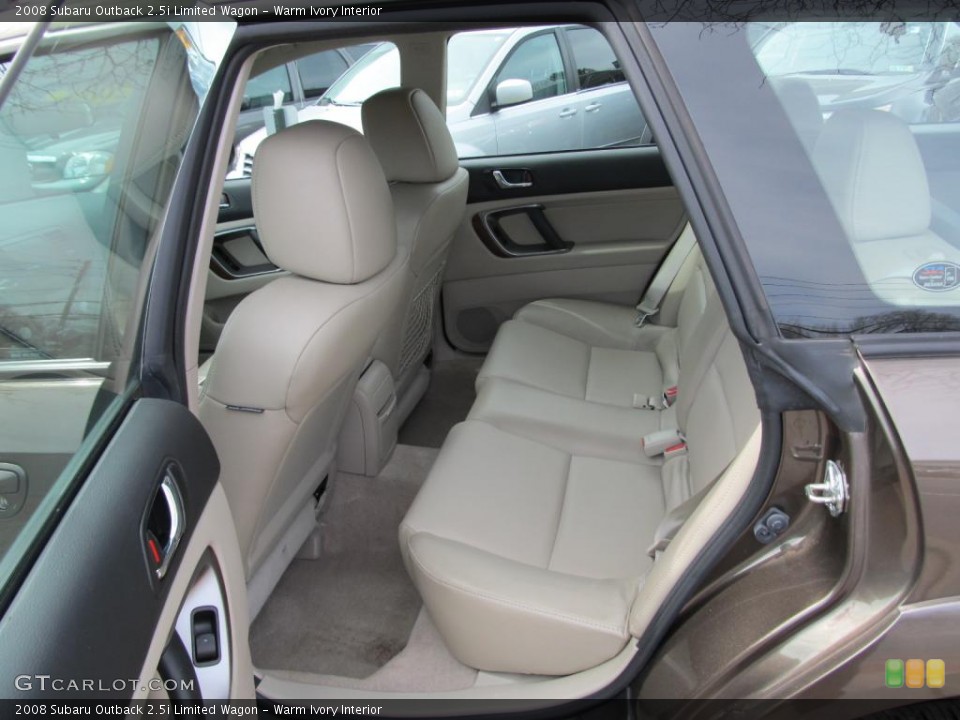 Warm Ivory Interior Photo for the 2008 Subaru Outback 2.5i Limited Wagon #47228720