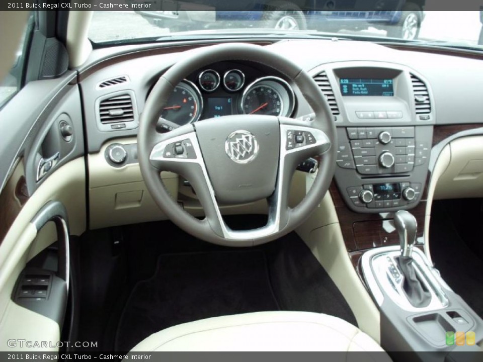 Cashmere Interior Dashboard for the 2011 Buick Regal CXL Turbo #47229104
