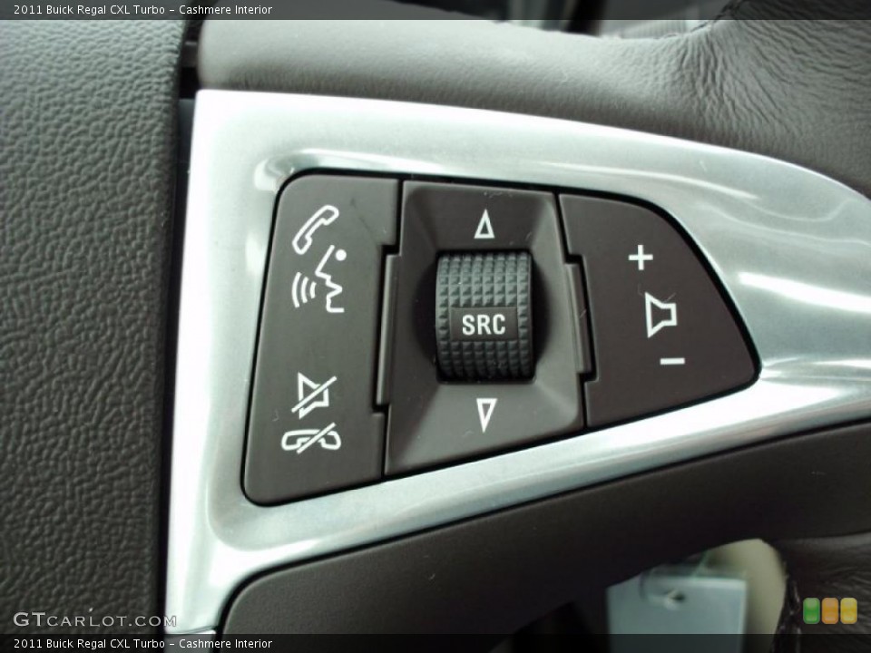 Cashmere Interior Controls for the 2011 Buick Regal CXL Turbo #47229167