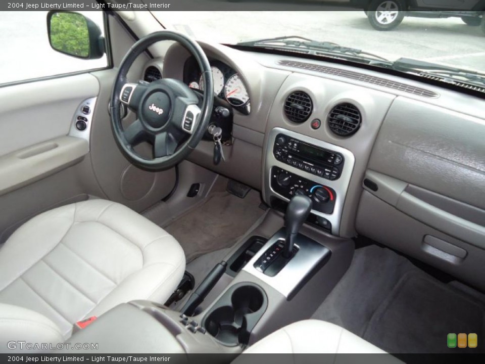 Light Taupe/Taupe Interior Dashboard for the 2004 Jeep Liberty Limited #47229890