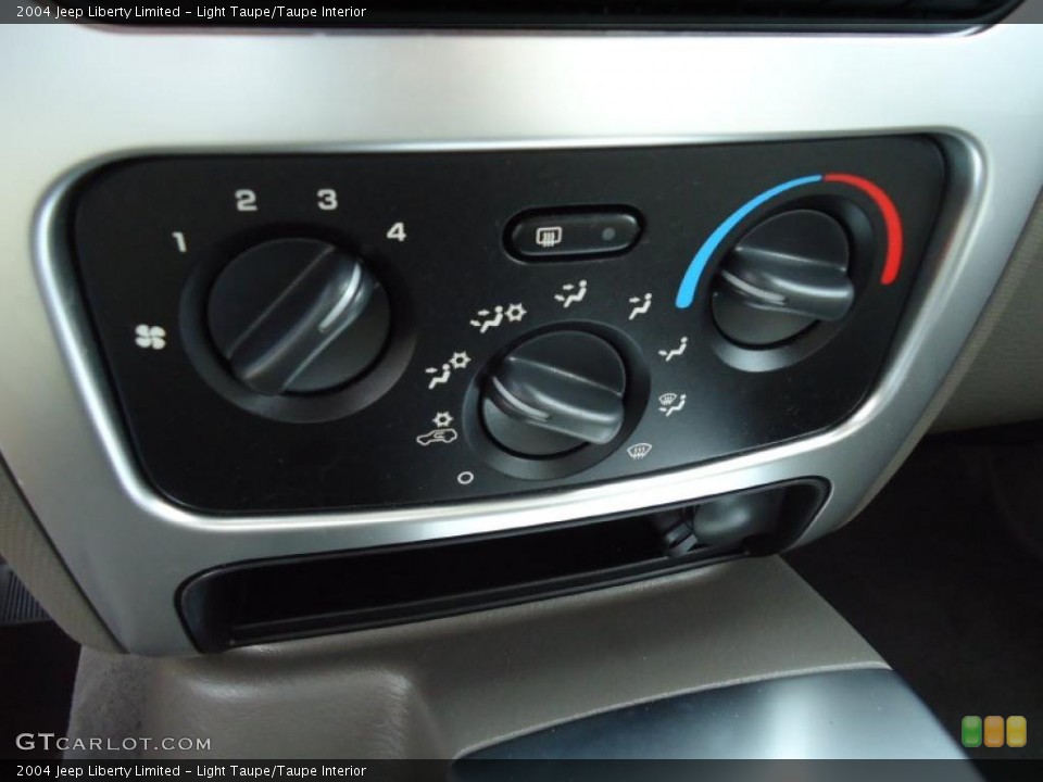 Light Taupe/Taupe Interior Controls for the 2004 Jeep Liberty Limited #47230127