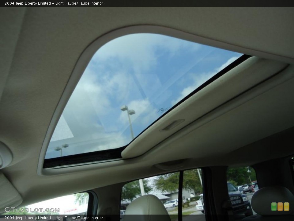 Light Taupe/Taupe Interior Sunroof for the 2004 Jeep Liberty Limited #47230157