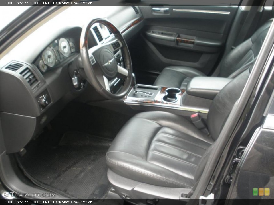 Dark Slate Gray Interior Photo for the 2008 Chrysler 300 C HEMI #47231027