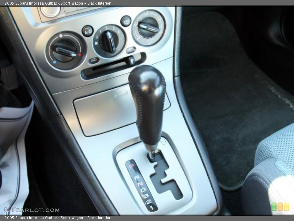 Black Interior Transmission for the 2005 Subaru Impreza Outback Sport Wagon #47232320