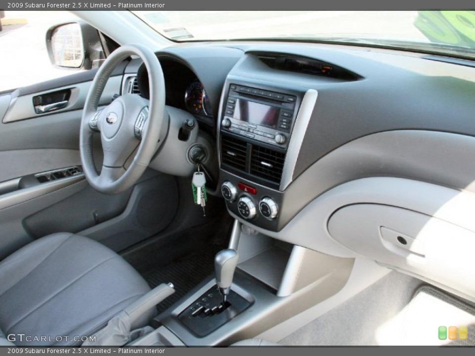 Platinum Interior Dashboard for the 2009 Subaru Forester 2.5 X Limited #47232446