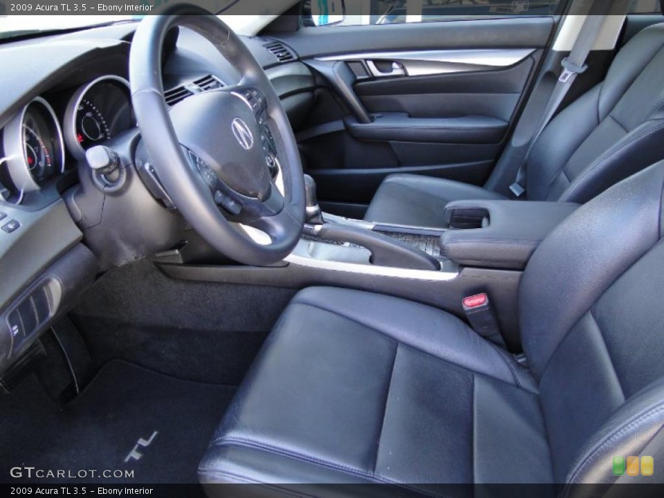 Ebony Interior Photo for the 2009 Acura TL 3.5 #47236172