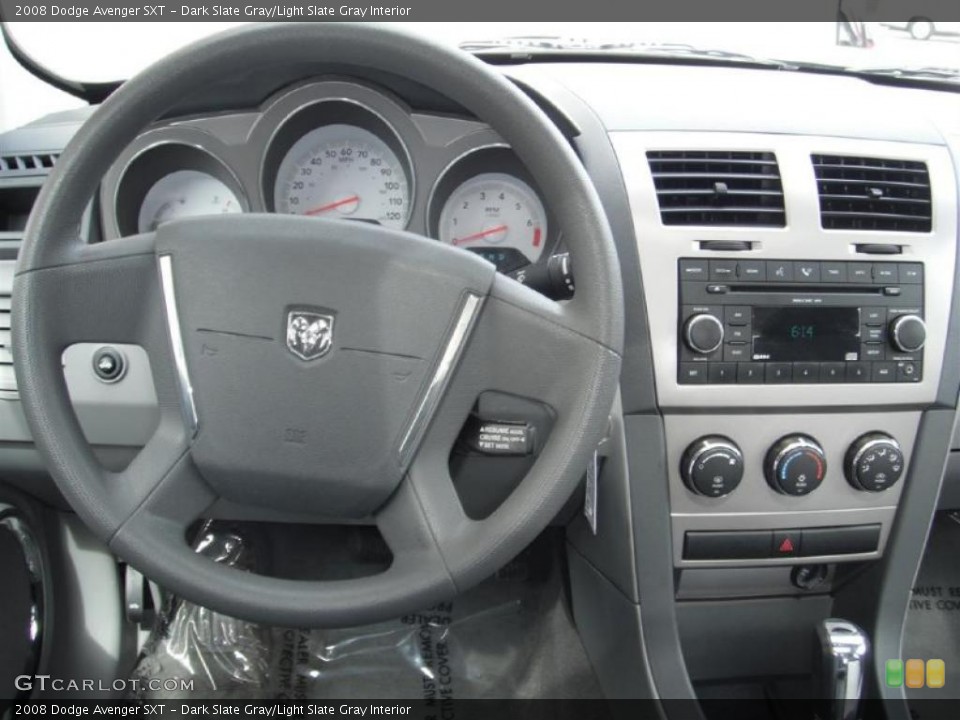 Dark Slate Gray/Light Slate Gray Interior Dashboard for the 2008 Dodge Avenger SXT #47236199