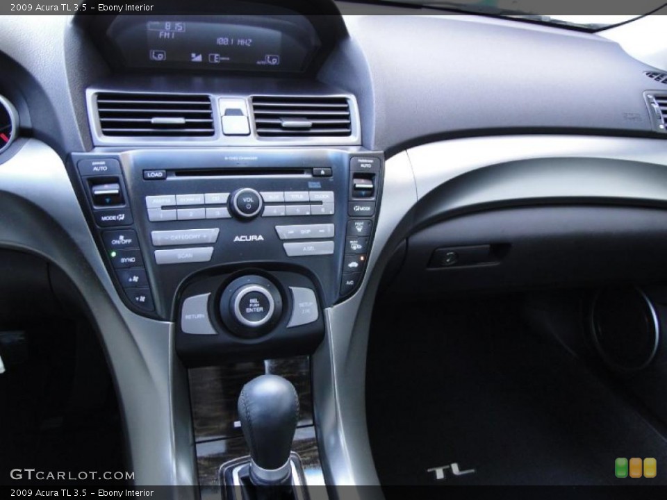 Ebony Interior Controls for the 2009 Acura TL 3.5 #47236277