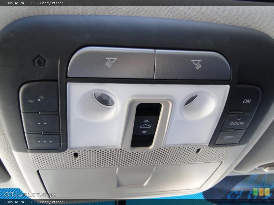 Ebony Interior Controls for the 2009 Acura TL 3.5 #47236334