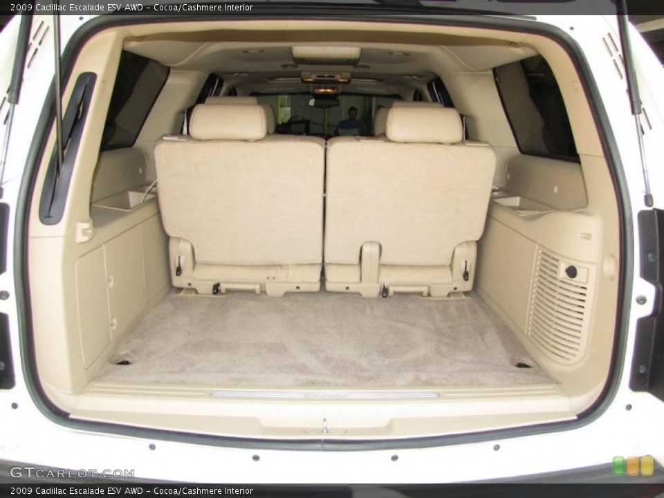 Cocoa/Cashmere Interior Trunk for the 2009 Cadillac Escalade ESV AWD #47236442