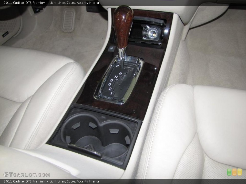 Light Linen/Cocoa Accents Interior Transmission for the 2011 Cadillac DTS Premium #47236913