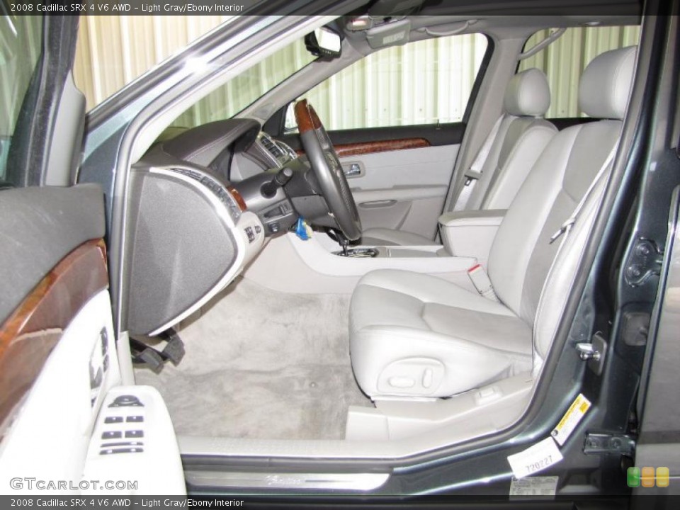 Light Gray/Ebony Interior Photo for the 2008 Cadillac SRX 4 V6 AWD #47237048