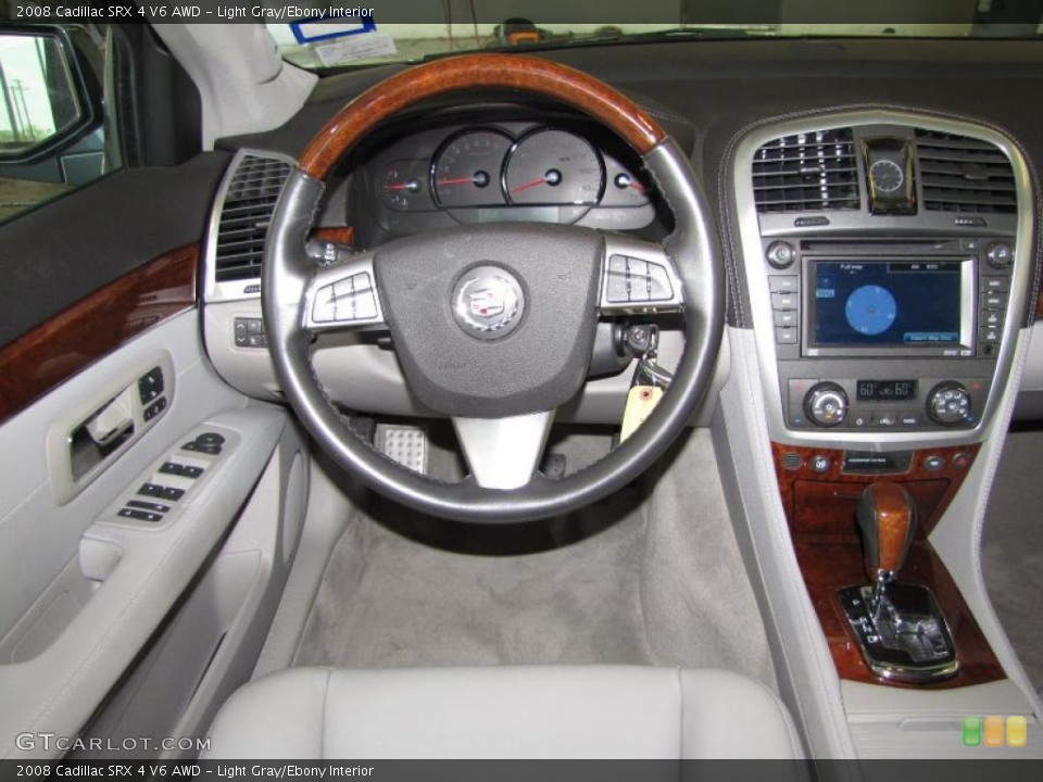 Light Gray/Ebony Interior Dashboard for the 2008 Cadillac SRX 4 V6 AWD #47237102