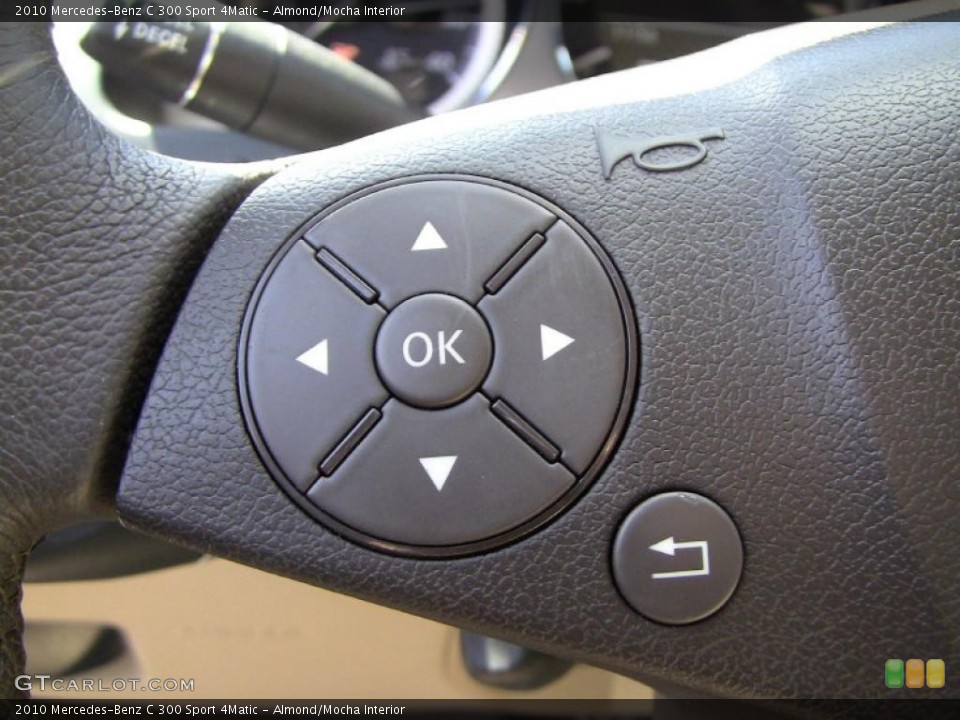 Almond/Mocha Interior Controls for the 2010 Mercedes-Benz C 300 Sport 4Matic #47238188