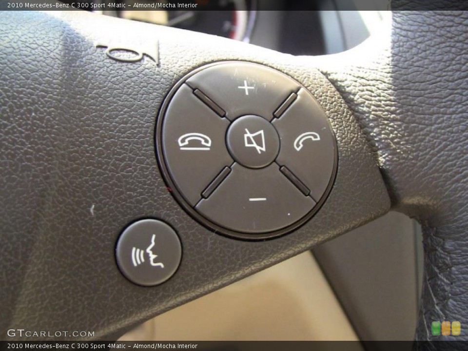 Almond/Mocha Interior Controls for the 2010 Mercedes-Benz C 300 Sport 4Matic #47238194
