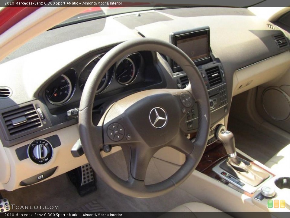 Almond/Mocha Interior Prime Interior for the 2010 Mercedes-Benz C 300 Sport 4Matic #47238200