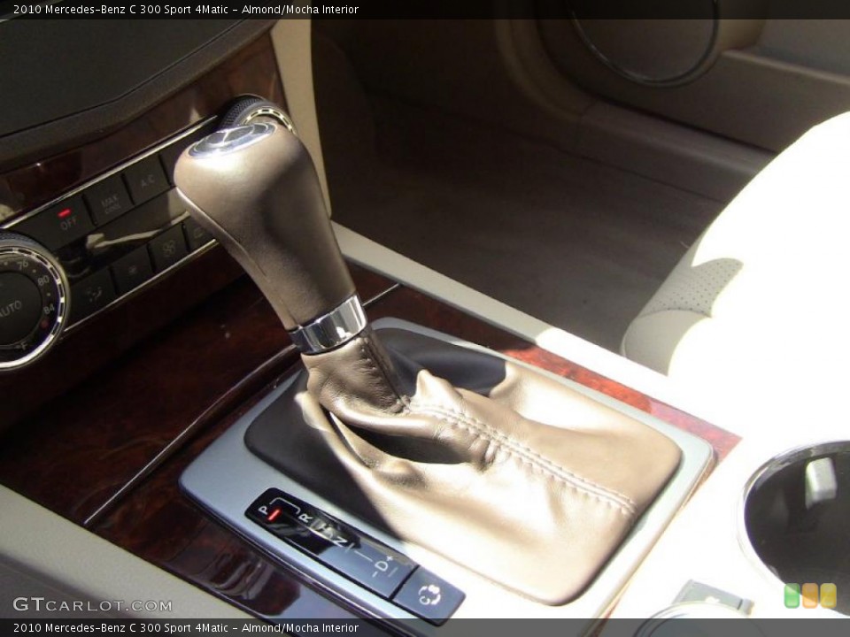 Almond/Mocha Interior Transmission for the 2010 Mercedes-Benz C 300 Sport 4Matic #47238212