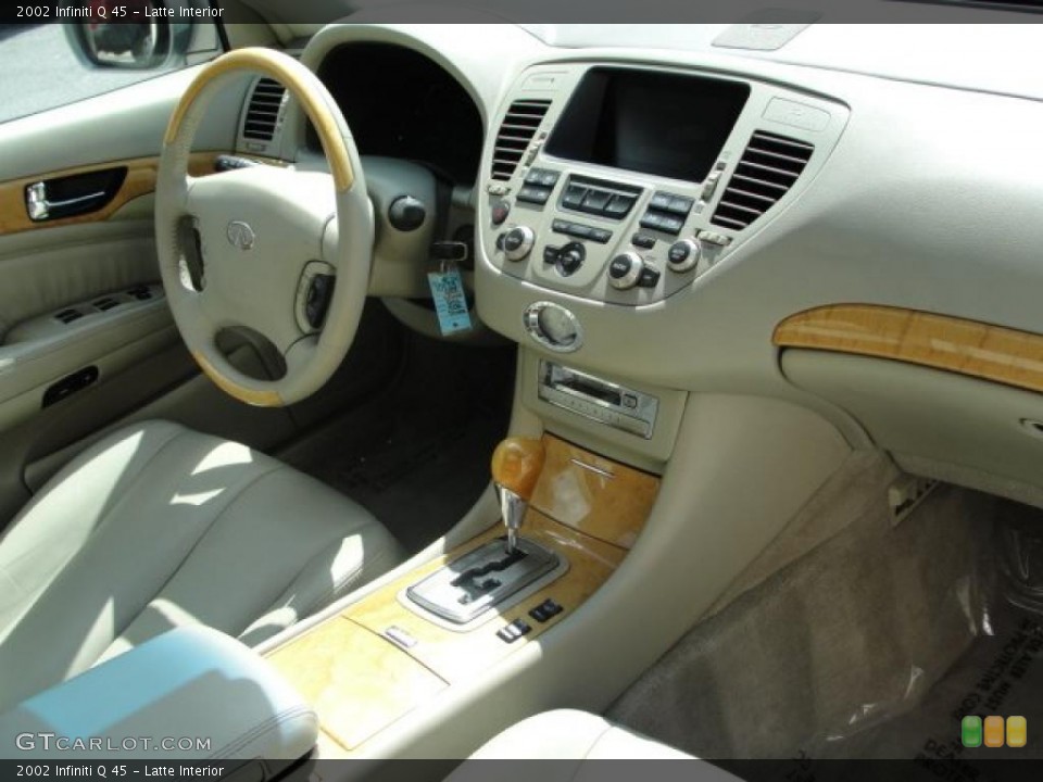 Latte Interior Dashboard for the 2002 Infiniti Q 45 #47240837