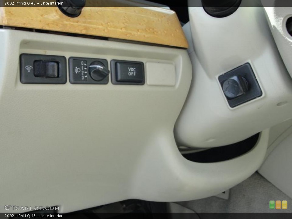 Latte Interior Controls for the 2002 Infiniti Q 45 #47240879