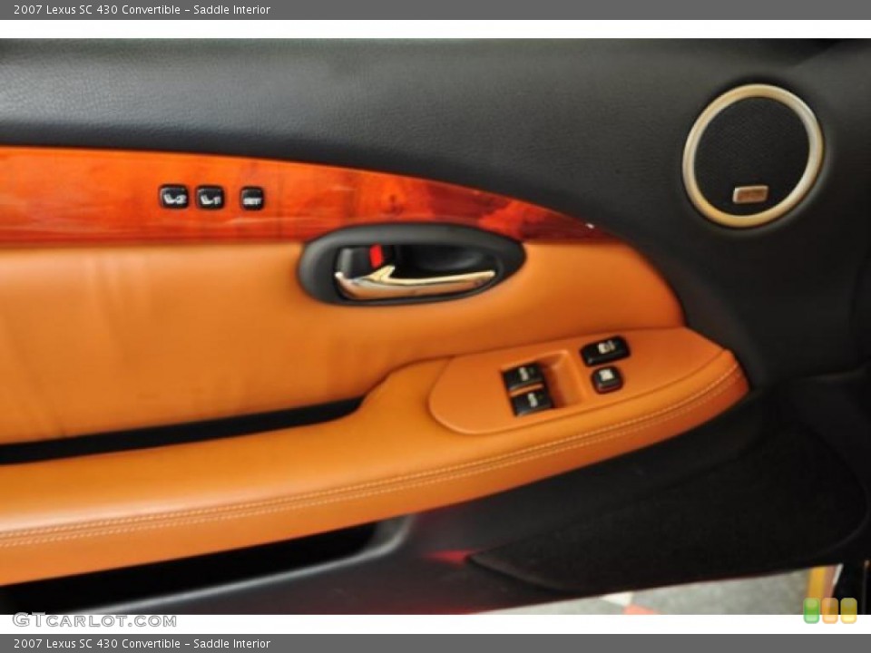 Saddle Interior Door Panel for the 2007 Lexus SC 430 Convertible #47240882