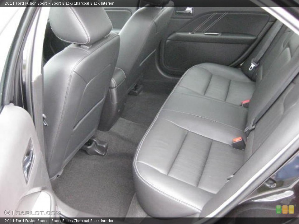 Sport Black/Charcoal Black Interior Photo for the 2011 Ford Fusion Sport #47240957