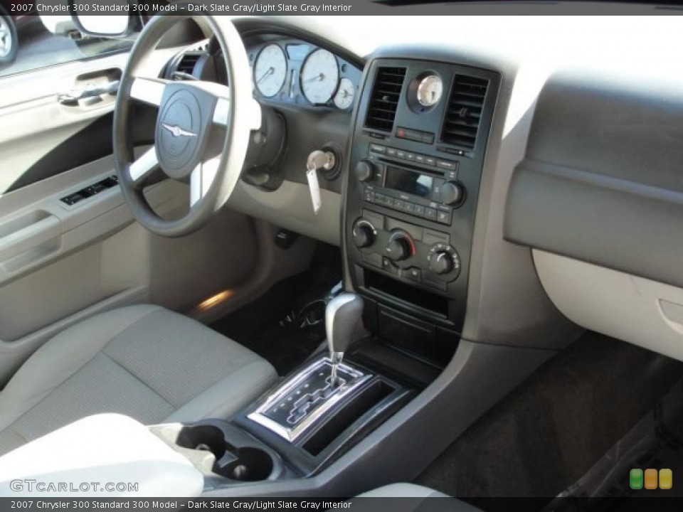 Dark Slate Gray/Light Slate Gray Interior Dashboard for the 2007 Chrysler 300  #47241269