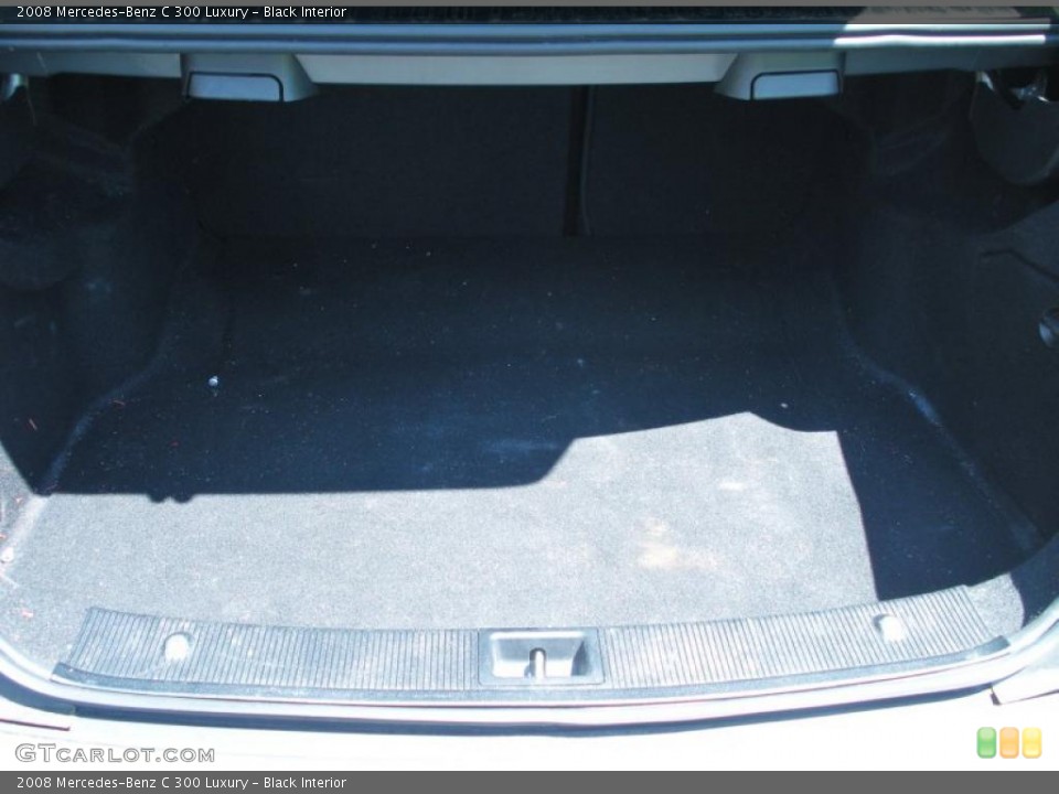 Black Interior Trunk for the 2008 Mercedes-Benz C 300 Luxury #47241524